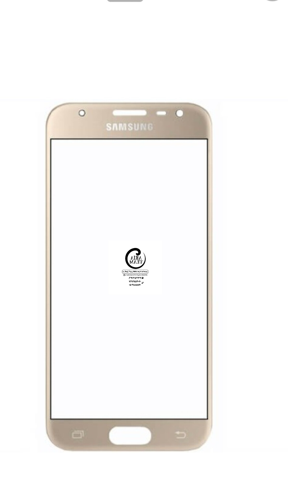 گلس تعمیراتی سامسونگ j330,j3pro اورجینال