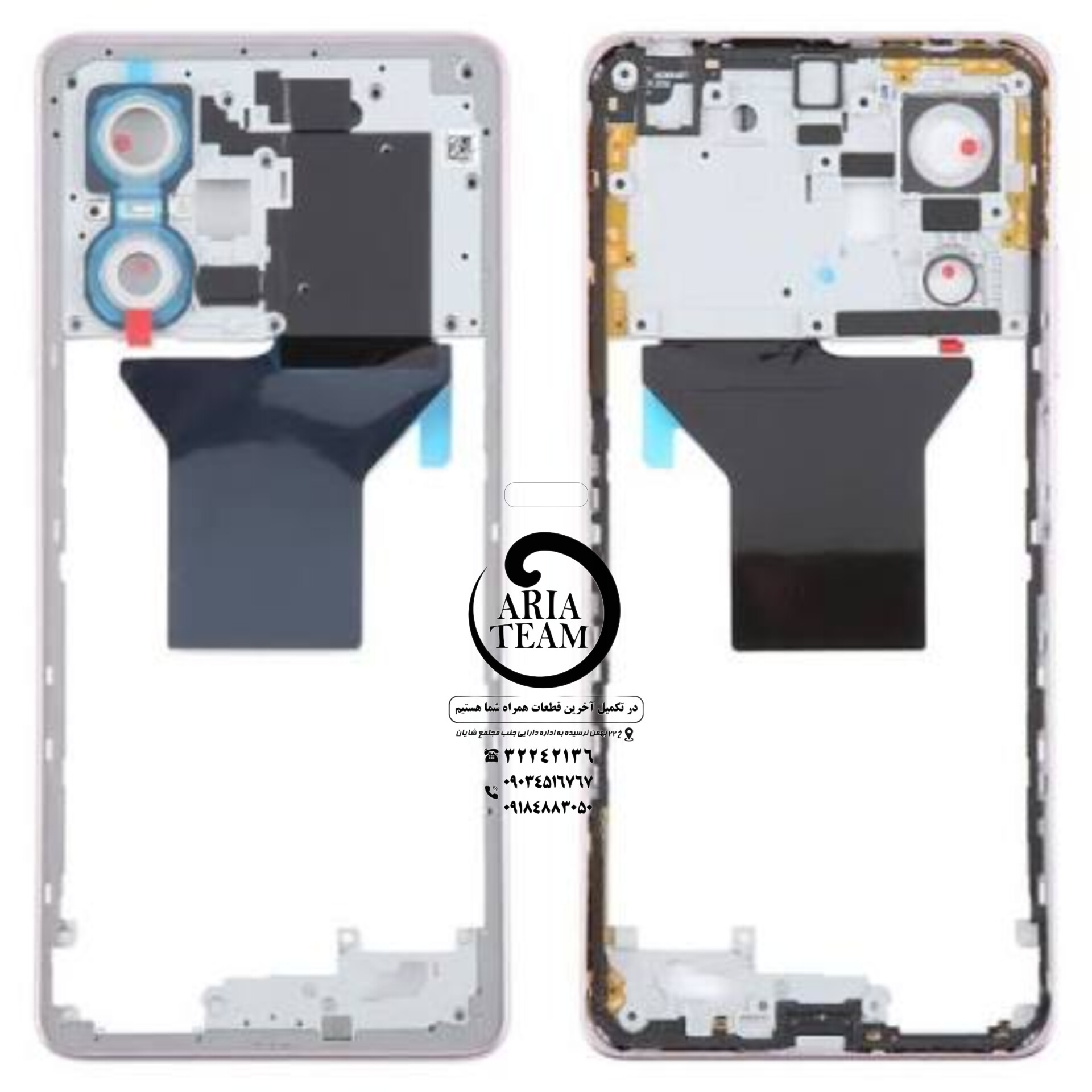 فریم دور شیائومی note 12 pro 5g,x5 pro 5g اورجینال